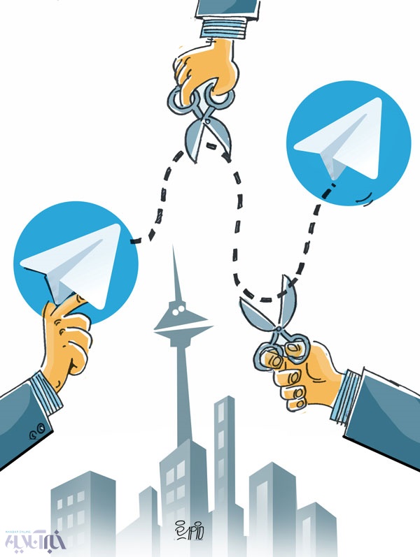 ﻿ مدیر پیام رسان سروش هم روی گوشی اش”تلگرام” نصب است