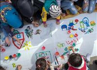 جذب مشارکت کودکان برای ثبت طولانی‌ترین نقاشی کشور/ هنرمندان نونهال در چهارراه ابوریحان تبریز گرد هم می‌آیند