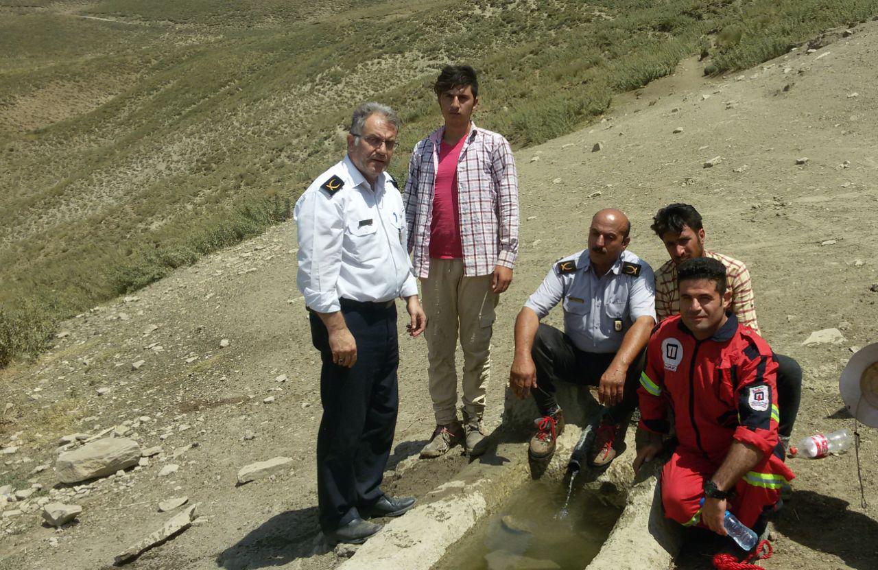 نجات نوجوان گرفتار در دره به عمق ۱۲۰۰ متری چیچکلی +تصاویر