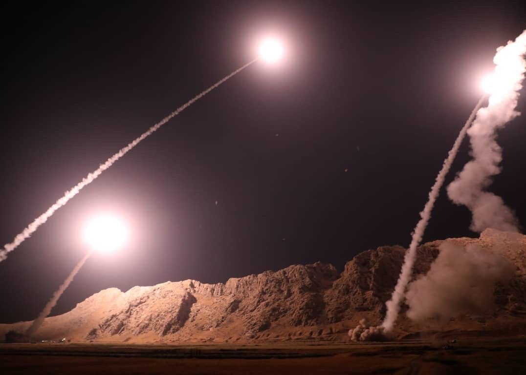 حمله موشکی سپاه در پاسخ به حادثه اهواز/ موشک ها از نوع ذوالفقار و قیام بودند+تصاویر