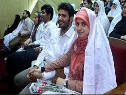 برگزاری جشن ازدواج ۱۰۰ زوج جوان در تبریز