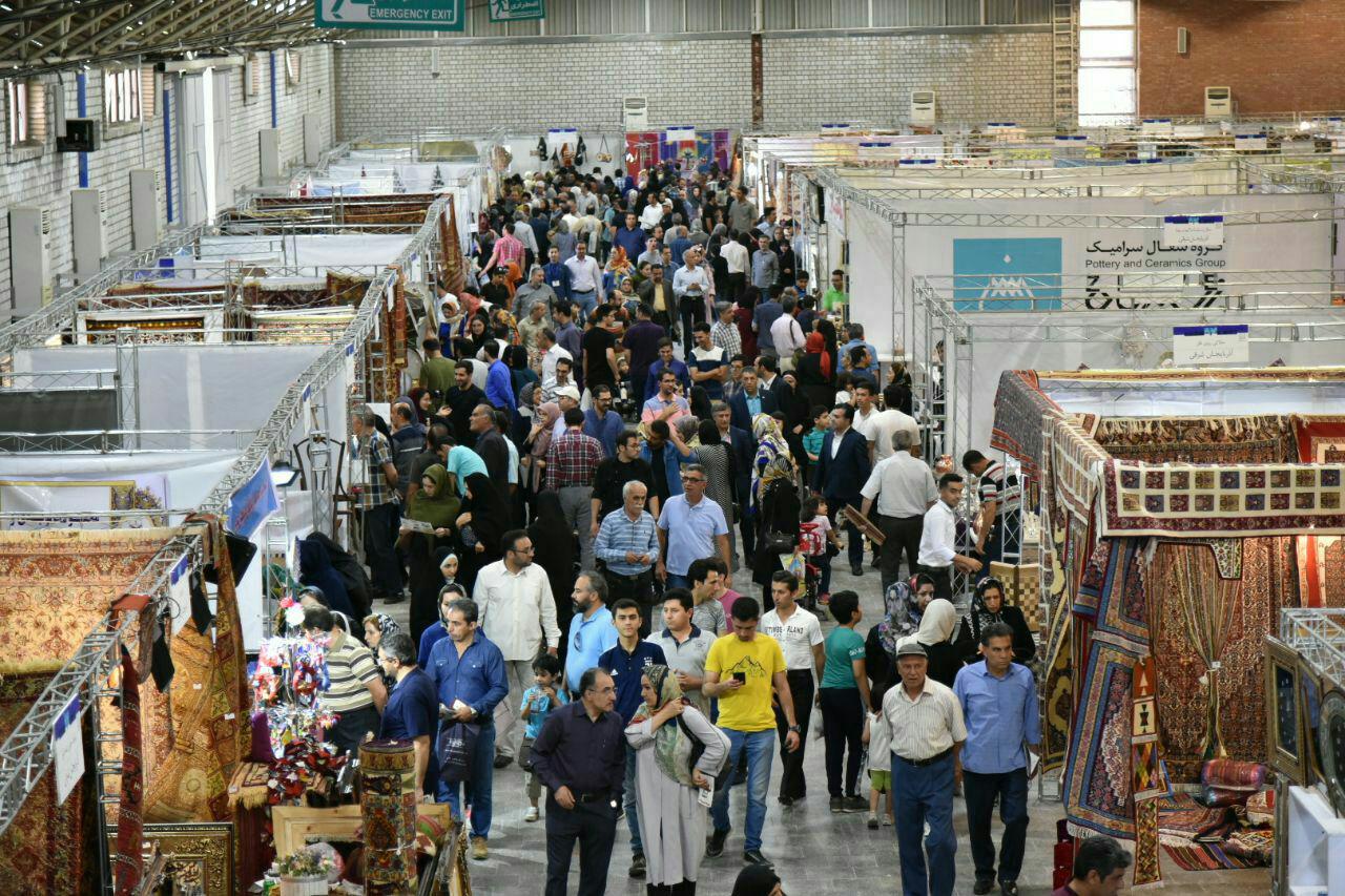 فروش یک میلیارد و ۳۵۰ میلیون تومانی در نهمین نمایشگاه ملی صنایع دستی تبریز