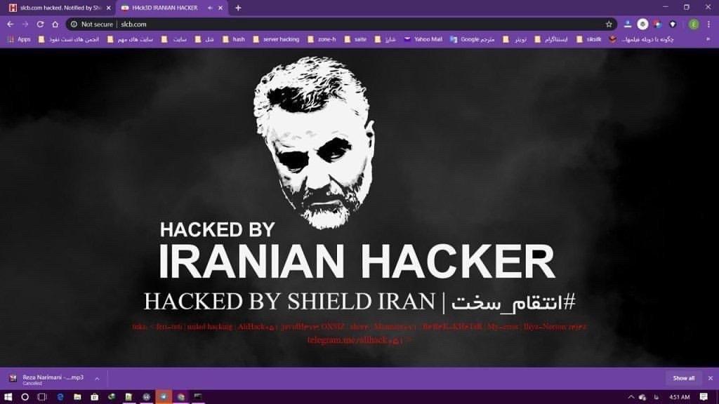 هکرهای ایرانی سایت بانک SLCB آمریکا را هک کردند