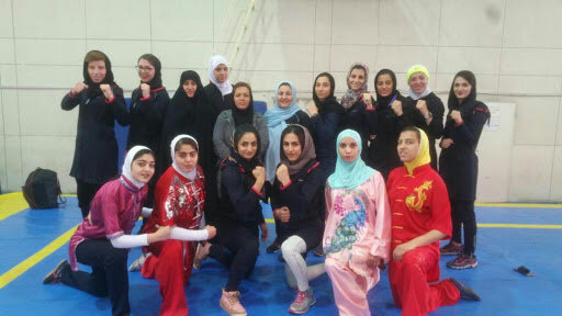 افتخار آفرینی بانوان شبستر در لیگ برتر ووشو ایران