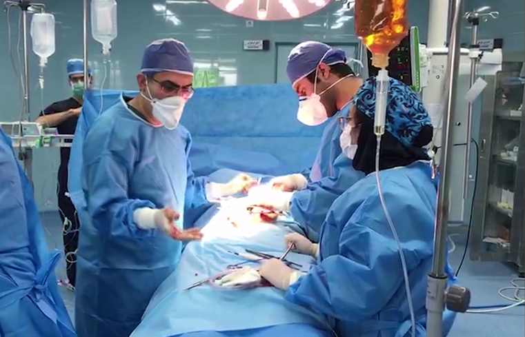 جراحی تومور مغزی یک کودک در تبریز با موفقیت انجام شد
