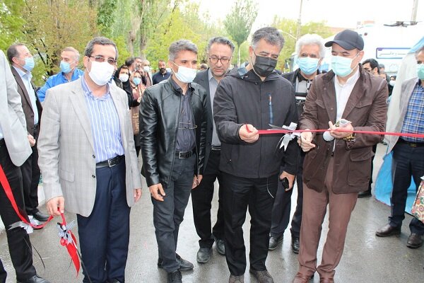 افتتاح نمایشگاه هفته سلامت در محل پارک بزرگ ائل‌گلی تبریز