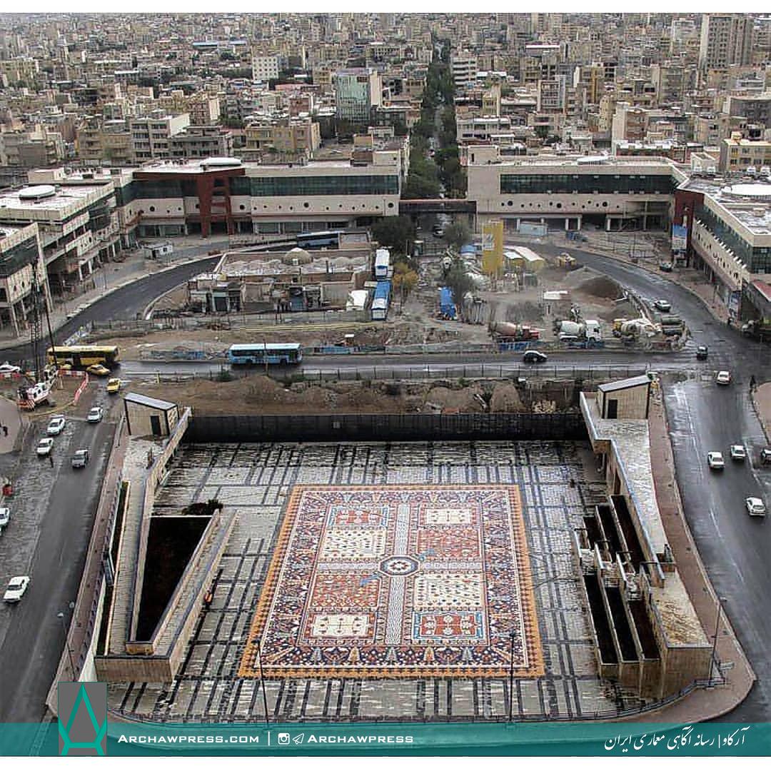 توسعه میدان شهید بهشتی با جابجایی بودجه مناطق شهرداری تبریز