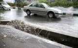 رگبار شدید باران به تردد در خیابان‌های تبریز امان نداد!