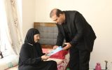 دیدار شهردار منطقه ۴ تبریز با خانواده شهید والامقام «ذوالفقار مهدوی»