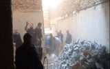 پیشگیری و تخریب ساخت و سازهای غیر مجاز کوی ولیعصر تبریز