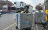 تعویض ۱۵۰ عدد باکس پسماندهای شهری در معابر غرب و شمال غرب تبریز