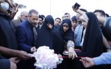 عریض ترین پل تک پایه سگمنتال کشور با حضور خانواده شهید مالک رحمتی افتتاح شد