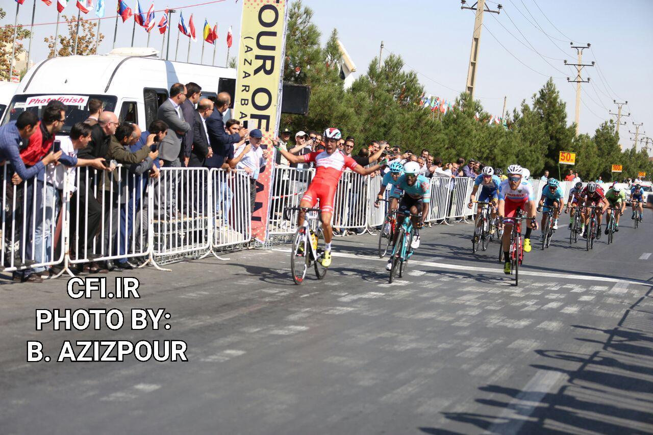 پایان مرحله اول با قهرمانی رکابزن ملی‌پوش پیشگامان/ گنج‌خانلو پیراهن‌های تور را درو کرد!/ ناکامی دوچرخه‌سواران مدافع عنوان قهرمانی
