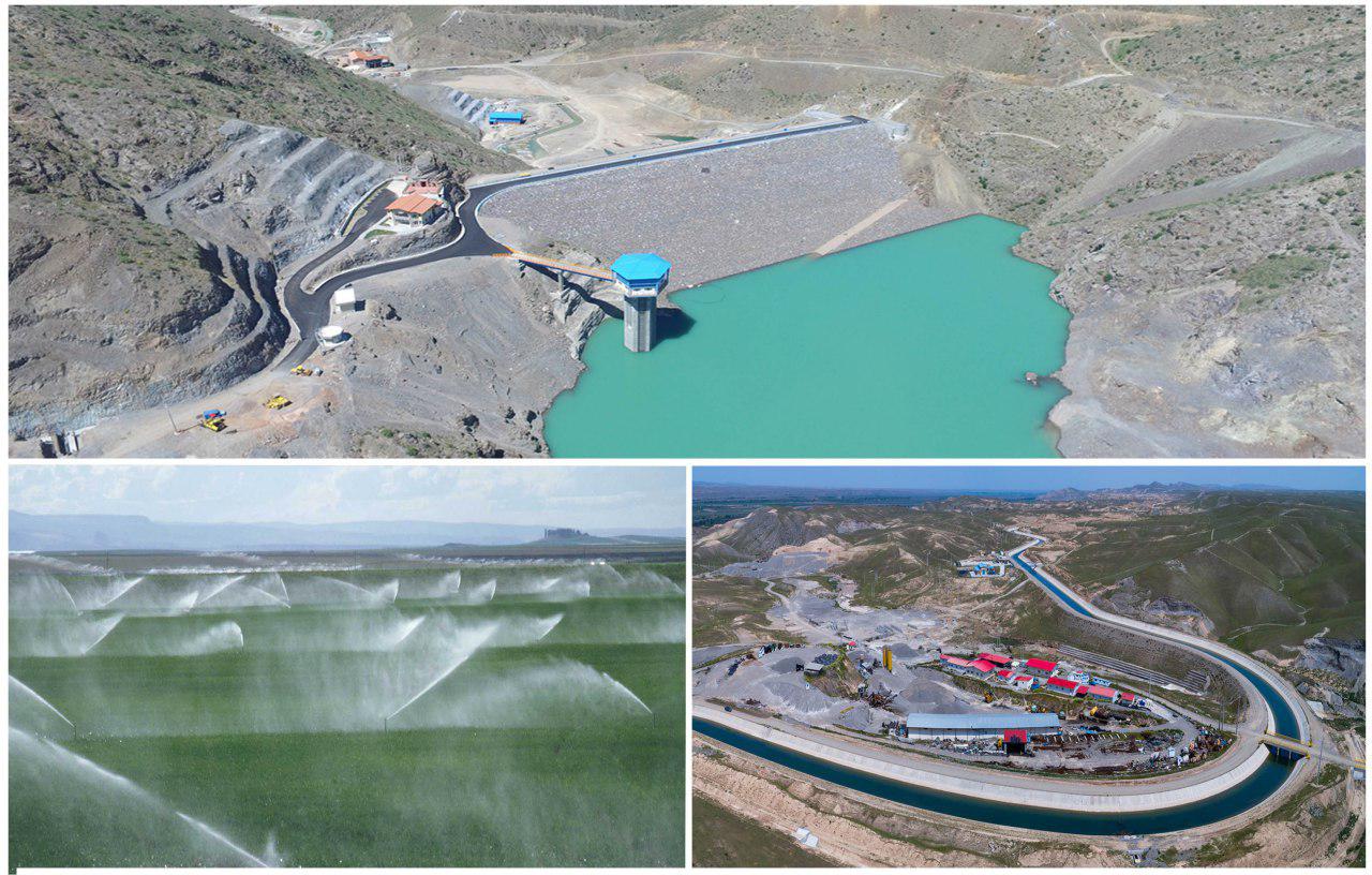 بهره‌برداری از سه پروژه‌ بزرگ منابع آب و خاک مرزی در آذربایجان‌شرقی
