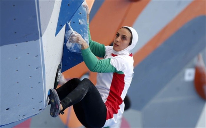 دختر سنگ‌نورد ایرانی تاریخ‌ ساز شد