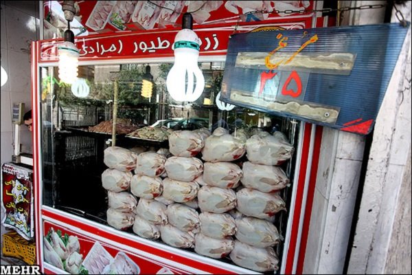 یک مرغ فروش در آذربایجان شرقی ۲.۳ میلیارد ریال جریمه شد