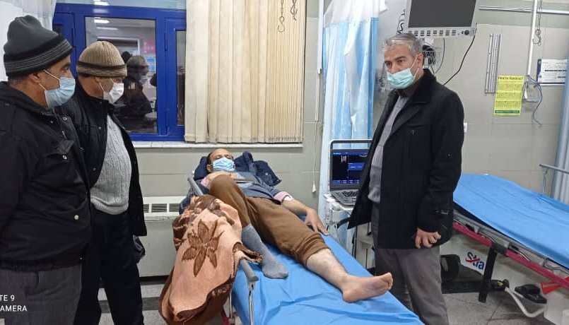 راننده متخلف، مامور شهرداری تبریز را زیر گرفت/ مصدوم در بیمارستان بستری شد