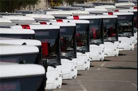 پنج دستگاه اتوبوس جدید دیگر به ناوگان اتوبوسرانی تبریز اضافه شد