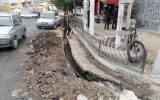 اجرای همزمان چندین پروژه انتقال آب خام در محدوده مرکزی شهر