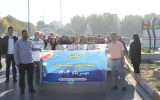 پیام سلامتی سالمندان مراغه با پیادهروی پیام سلامتی سالمندان مراغه با پیادهروی