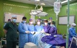 انجام موفق جراحی مشترک تومور پیشرفته گردن و نخاع در تبریز+فیلم انجام موفق جراحی مشترک تومور پیشرفته گردن و نخاع در تبریز+فیلم