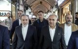 حضور عراقچی در بازار تبریز