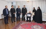دیدار شهردار تبریز با خانواده معظم شهیدان والامقام «میررضا و میرجعفر میرمحمدی» و «حمید بهنیان»