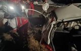 سانحه رانندگی مرگبار در جاده میانه–خلخال ۳ کشته برجای گذاشت