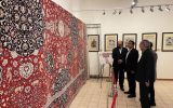 رونمایی از ۲ فرش بازبافی شده دوران صفوی در تبریز