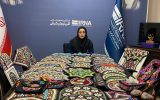 زنی که ممقاندوزی را از یک هنر گمنام به ویترین نمایشگاه خارجی رساند زنی که ممقاندوزی را از یک هنر گمنام به ویترین نمایشگاه خارجی رساند